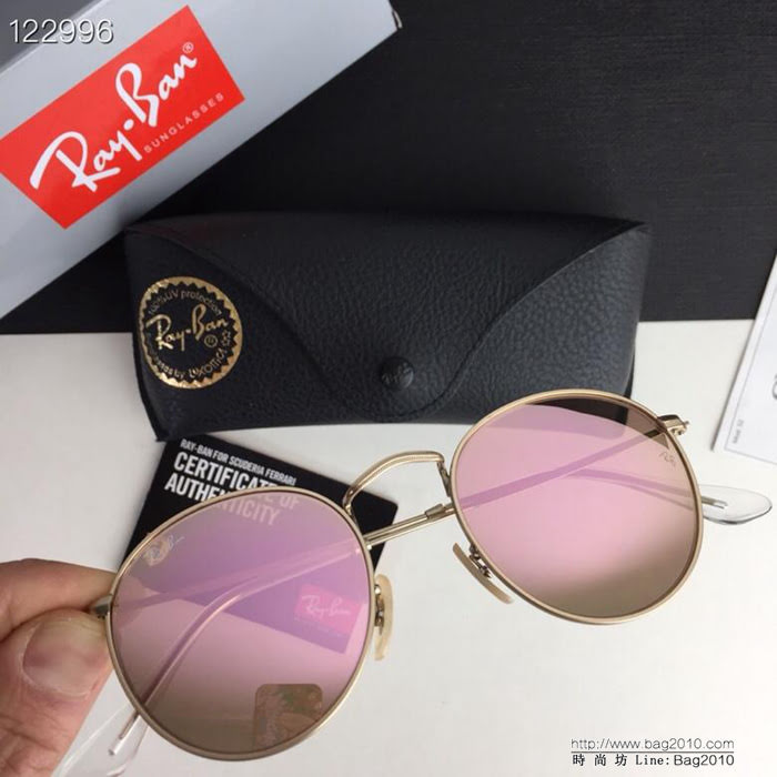 RAYBAN雷朋 RB3447 復古圓款 太陽鏡 男女通用  lly1251